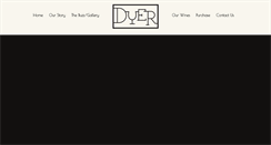 Desktop Screenshot of dyerwine.com